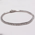 TENNIS BRACELET - MOISSANITE - Black & Bloom