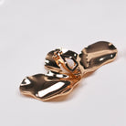 OLIVIA - GOLD (CLIP ON) - Black & Bloom