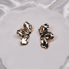 OLIVIA - GOLD (CLIP ON) - Black & Bloom