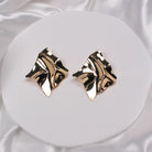 LUNA - GOLD (CLIP ON) - Black & Bloom