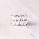 EMERALD MOISSANITE EARRINGS - Black & Bloom