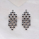 CASSIA EARRINGS SILVER - Black & Bloom