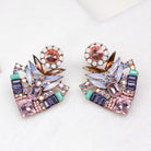 CAMILA EARRINGS PINK - Black & Bloom