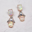 ABIGAIL EARRINGS - Black & Bloom