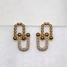 WILLOW EARRINGS - Black & Bloom