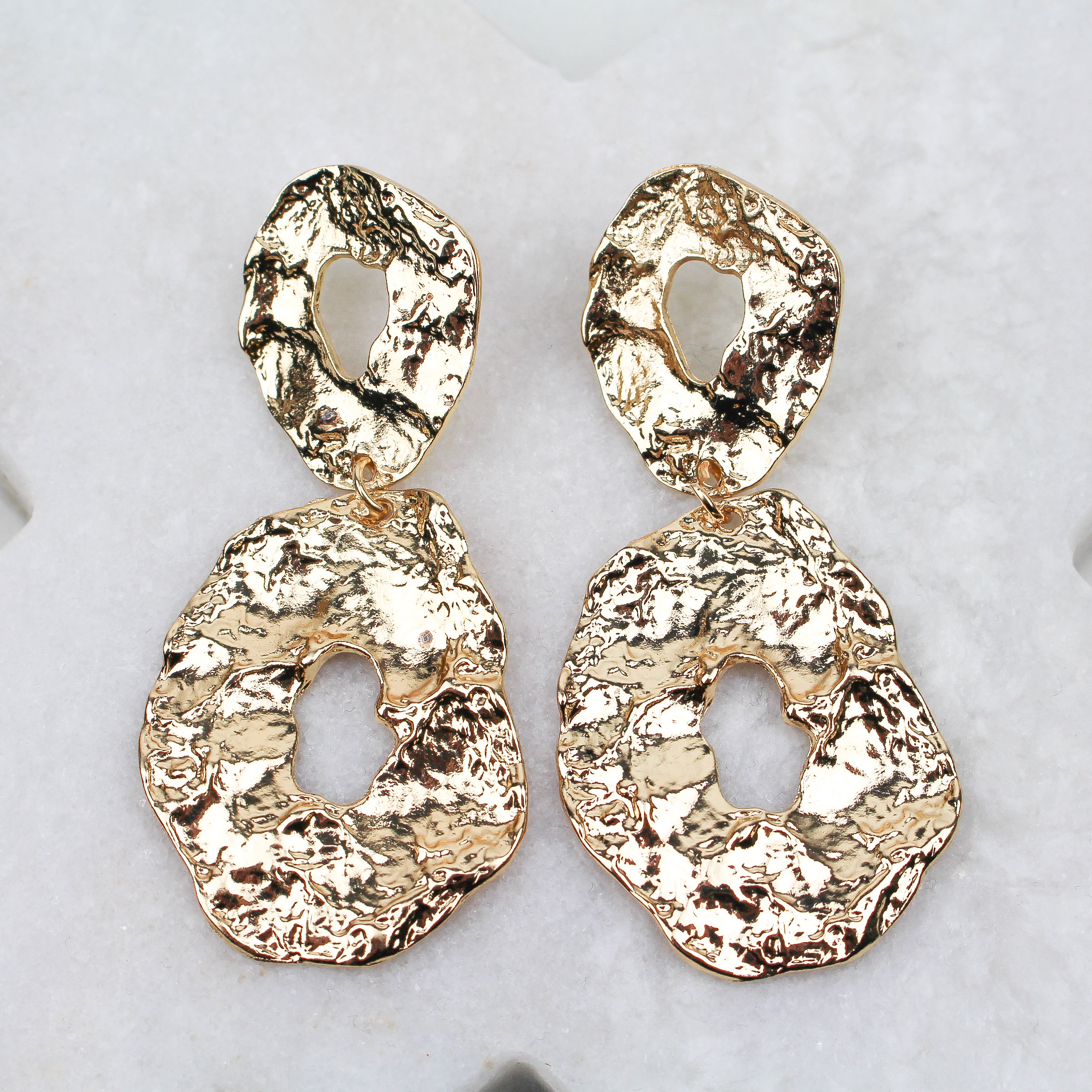 SORRENTO EARRINGS - Black & Bloom