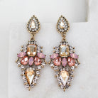 SOPHIA EARRINGS - Black & Bloom