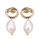 LEONA EARRINGS - Black & Bloom